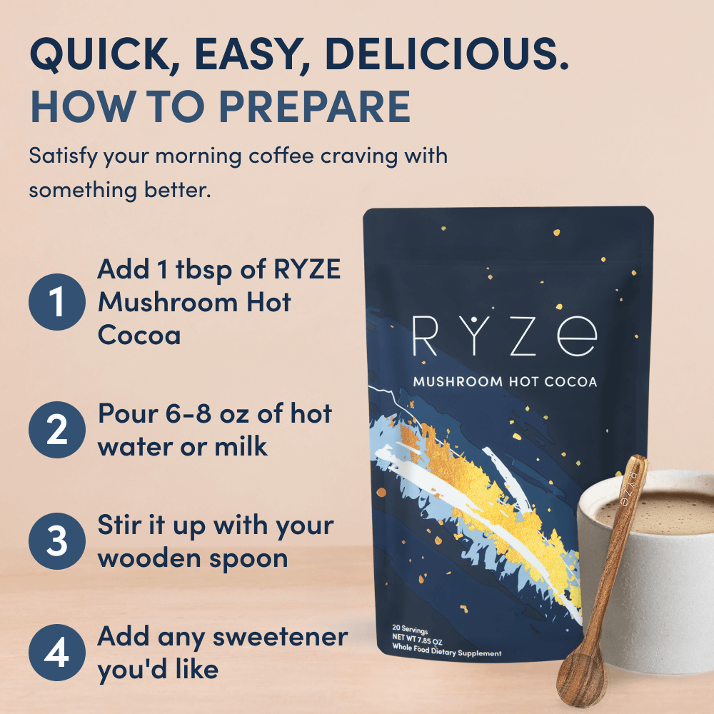 Mushroom Hot Cocoa | Reserve Maple Field