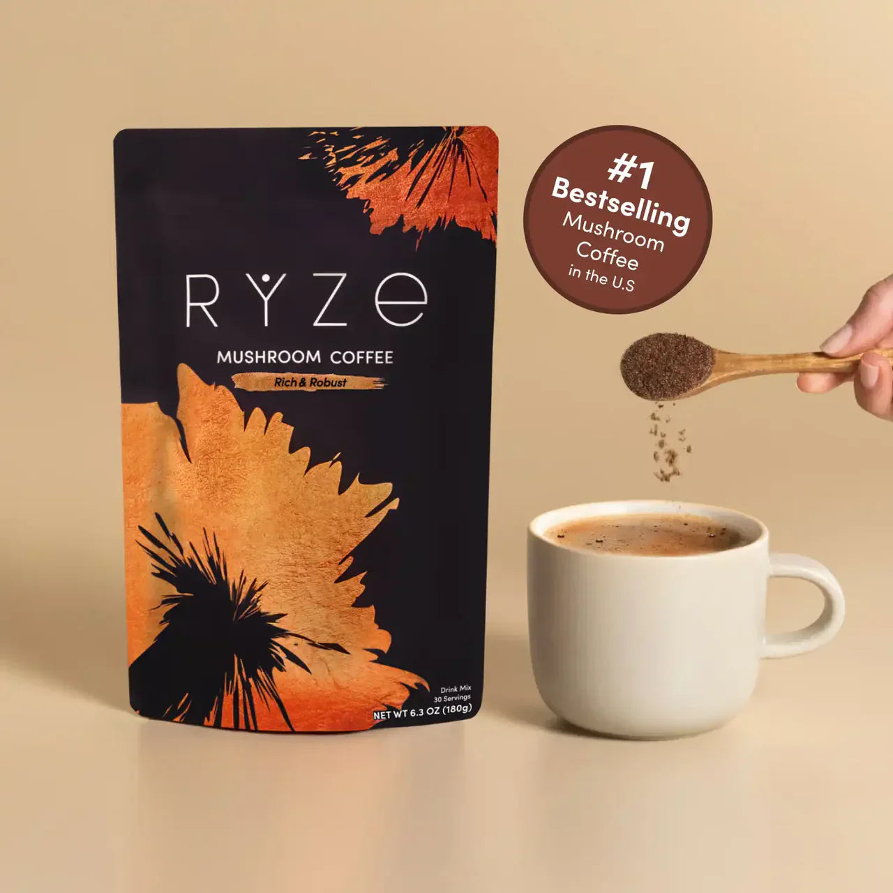 Mushroom Coffee | Collection Sage Stone