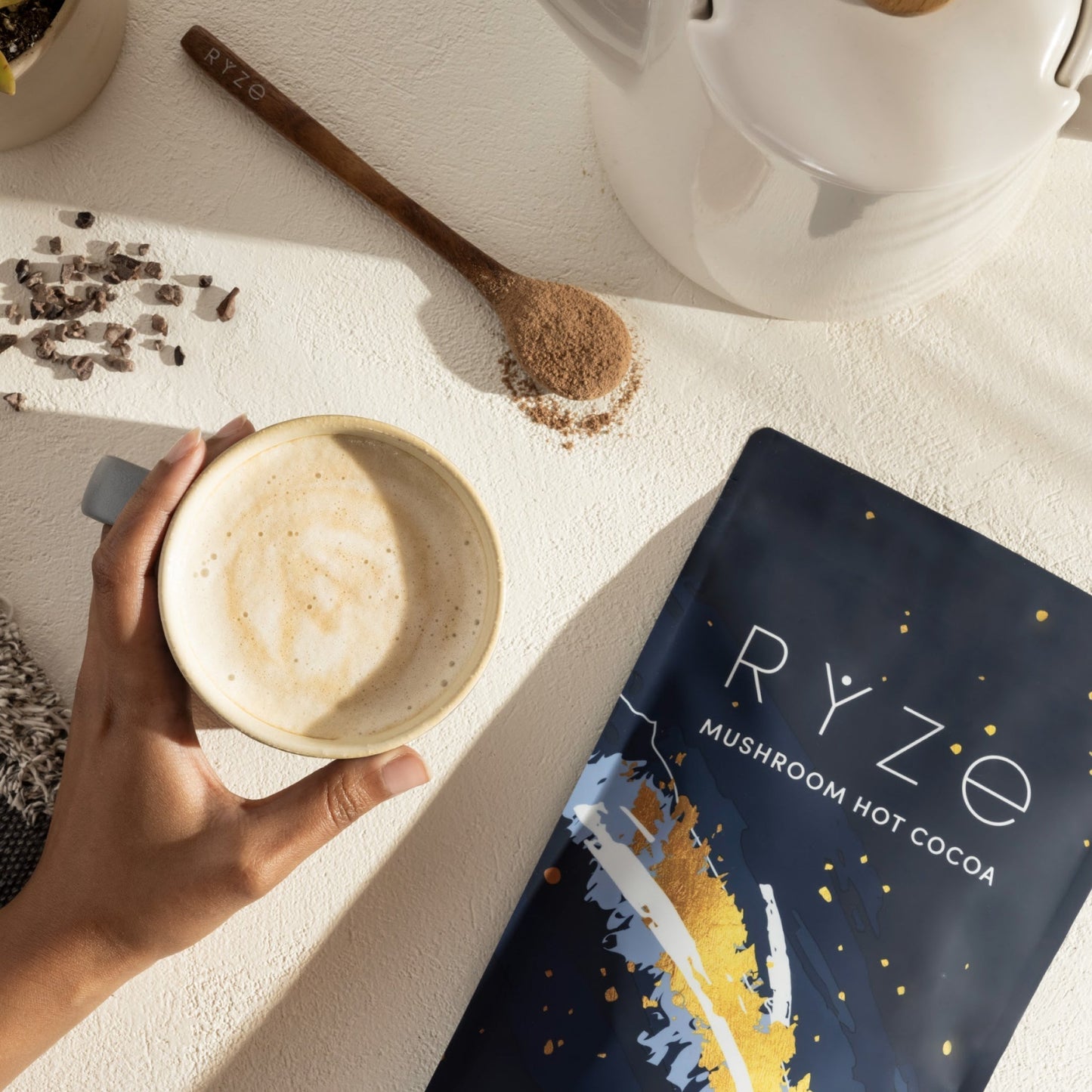 Mushroom Hot Cocoa | Reserve Maple Field