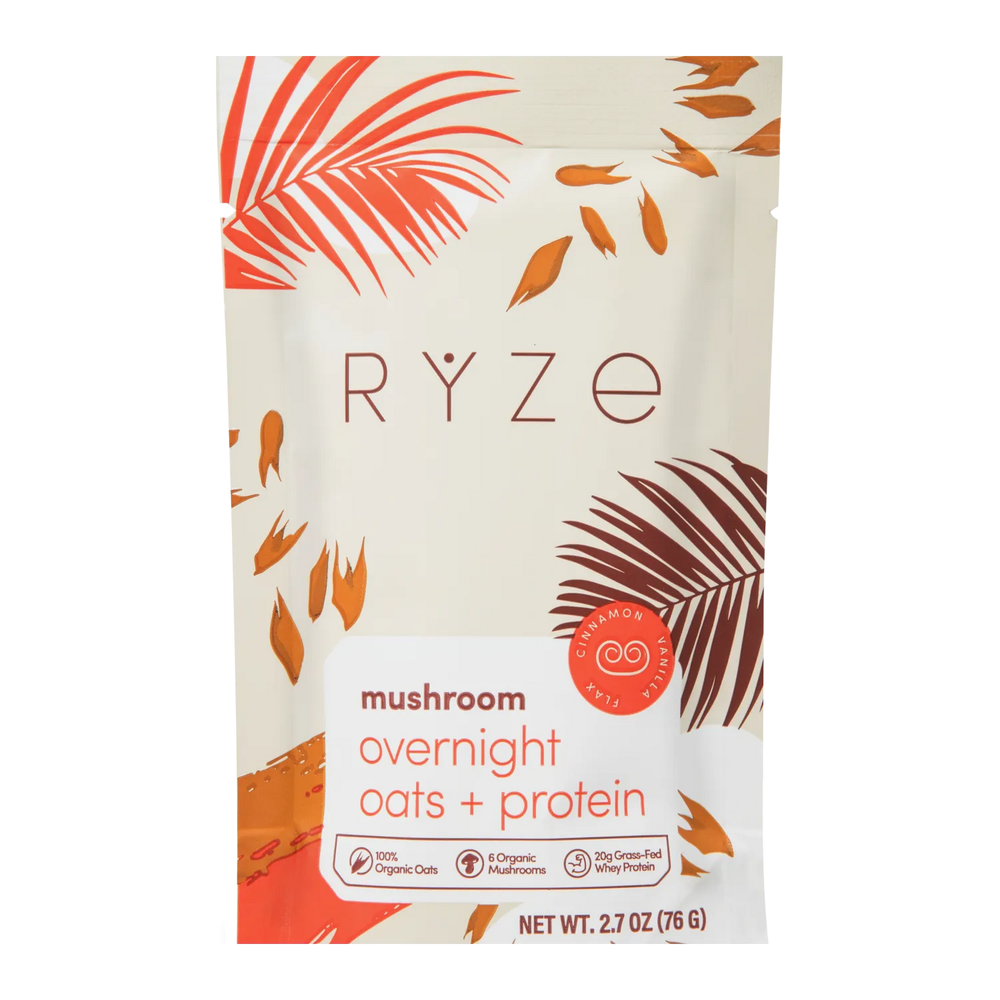 Mushroom Overnight Oats | Signature Breeze Flare