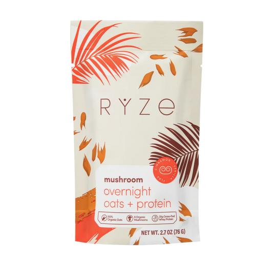 Mushroom Overnight Oats | Signature Breeze Flare